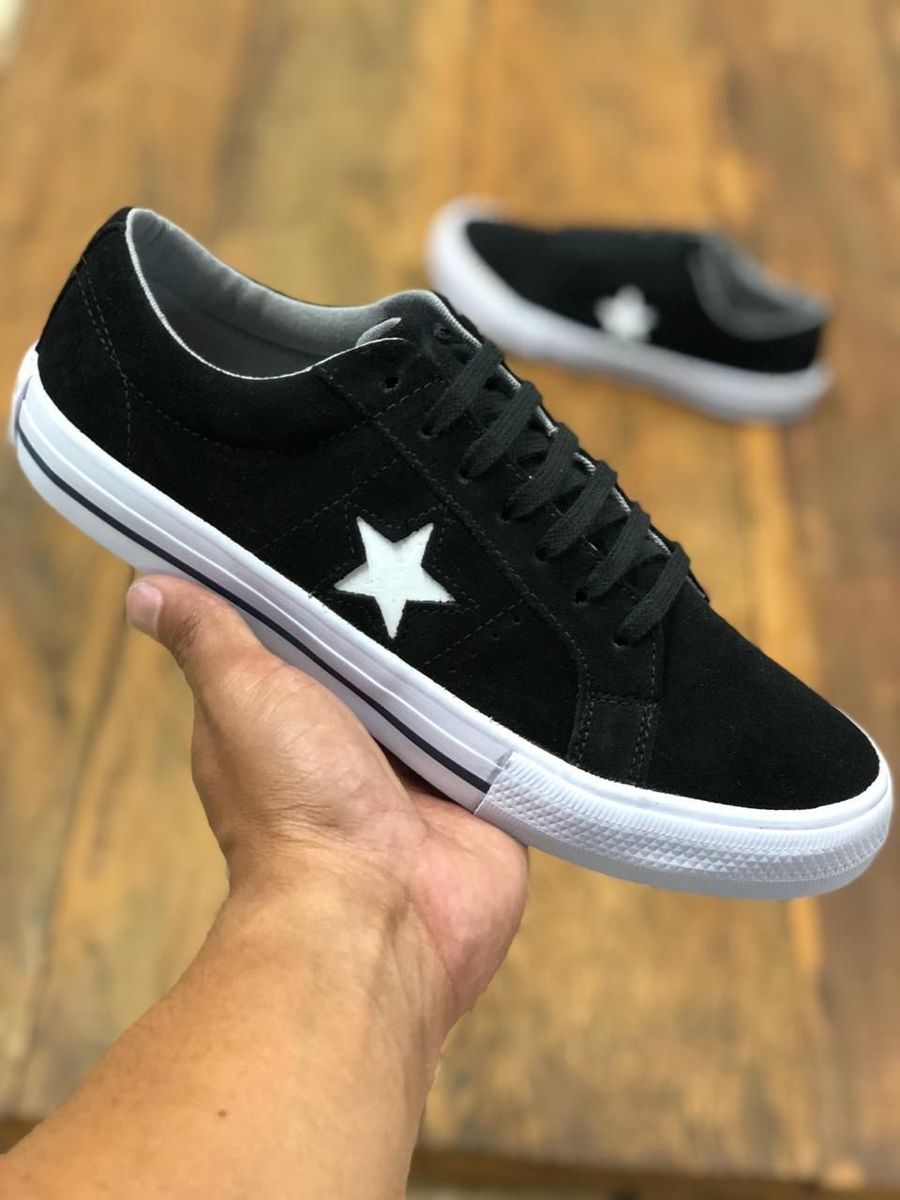 all star vermelho cano baixo