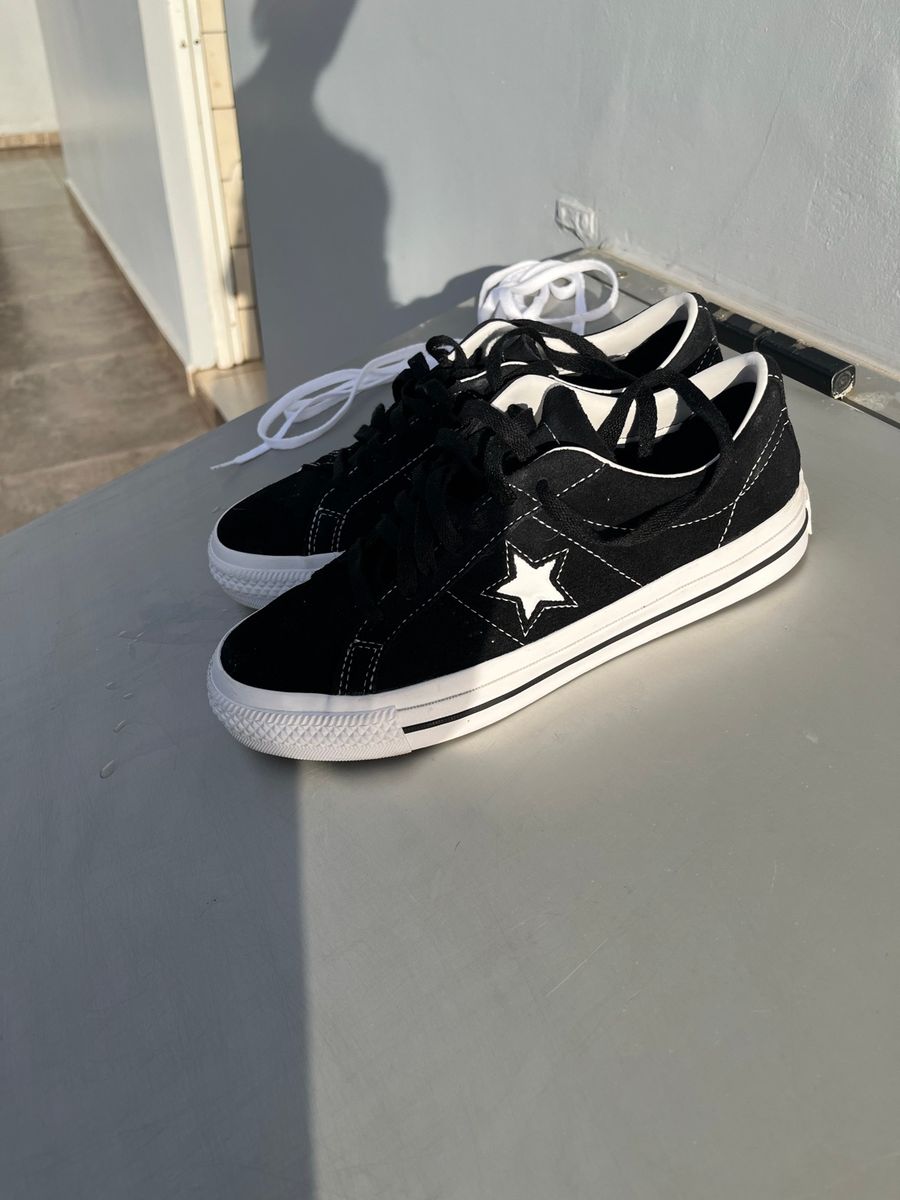 Converse One Star Pro Ox Preto | Converse Usado 122612661 | enjoei