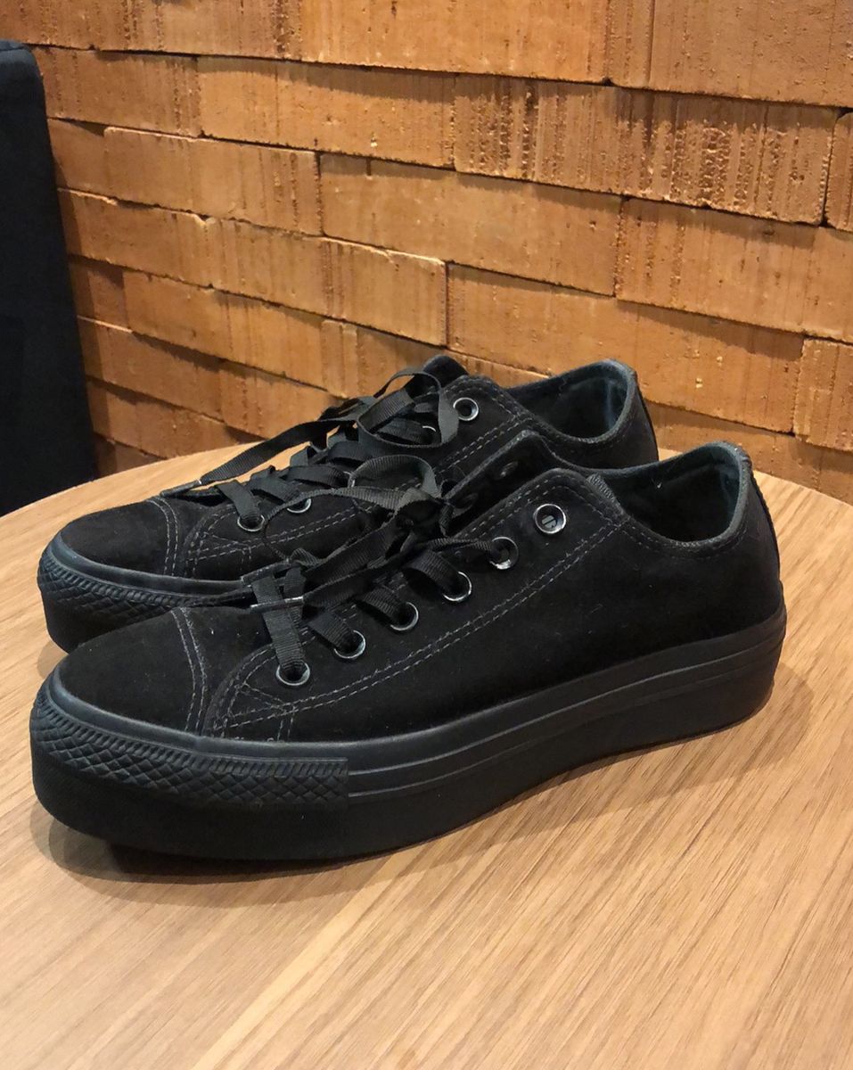converse platform preto