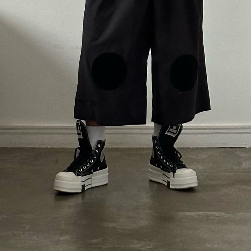 Converse Rick Owens Dbl Drkstar | Rick Owens Nunca Usado 111245871