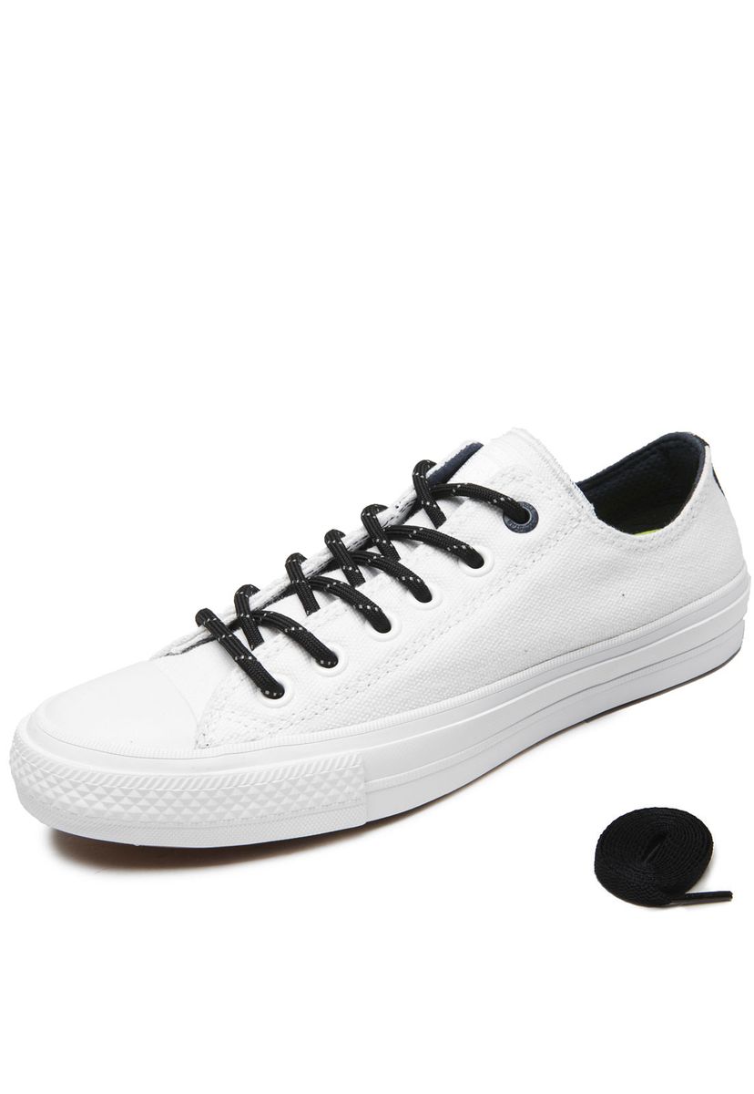 all star branco cano curto