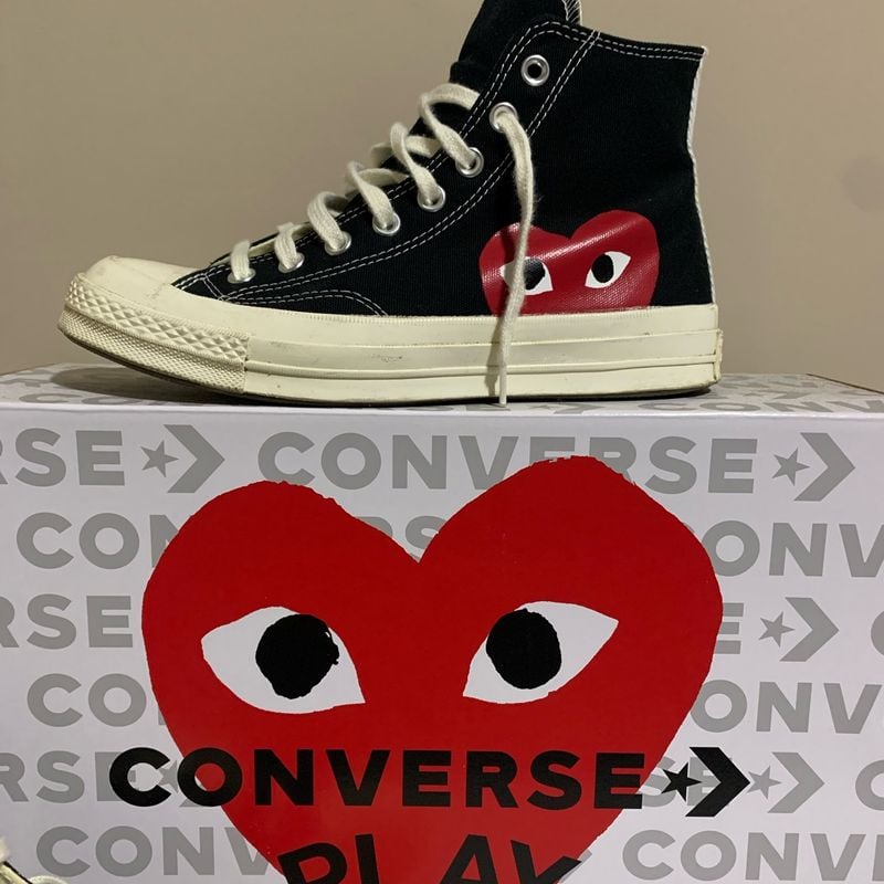 Converse x comme des garcons hot sale high top