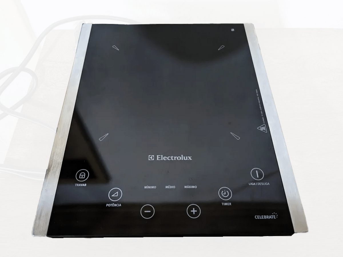 Cooktop 1 Boca Electrolux Fogão Indução Icp30 Portátil 110v Móvel de