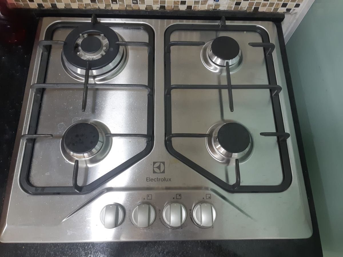 Cooktop 4 Bocas Electrolux a Gas Inox (gt60x Bivolt (127v 220v