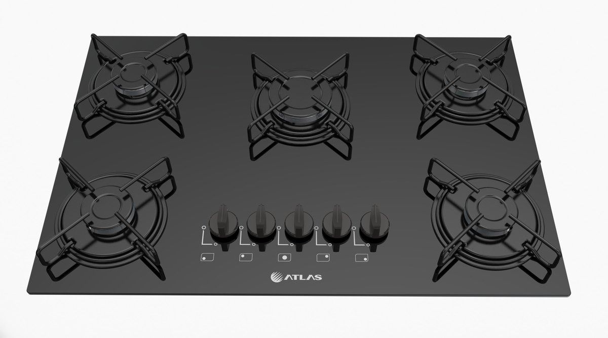 Cooktop 5 Bocas Móvel de Cozinha Atlas Usado 74694380 enjoei