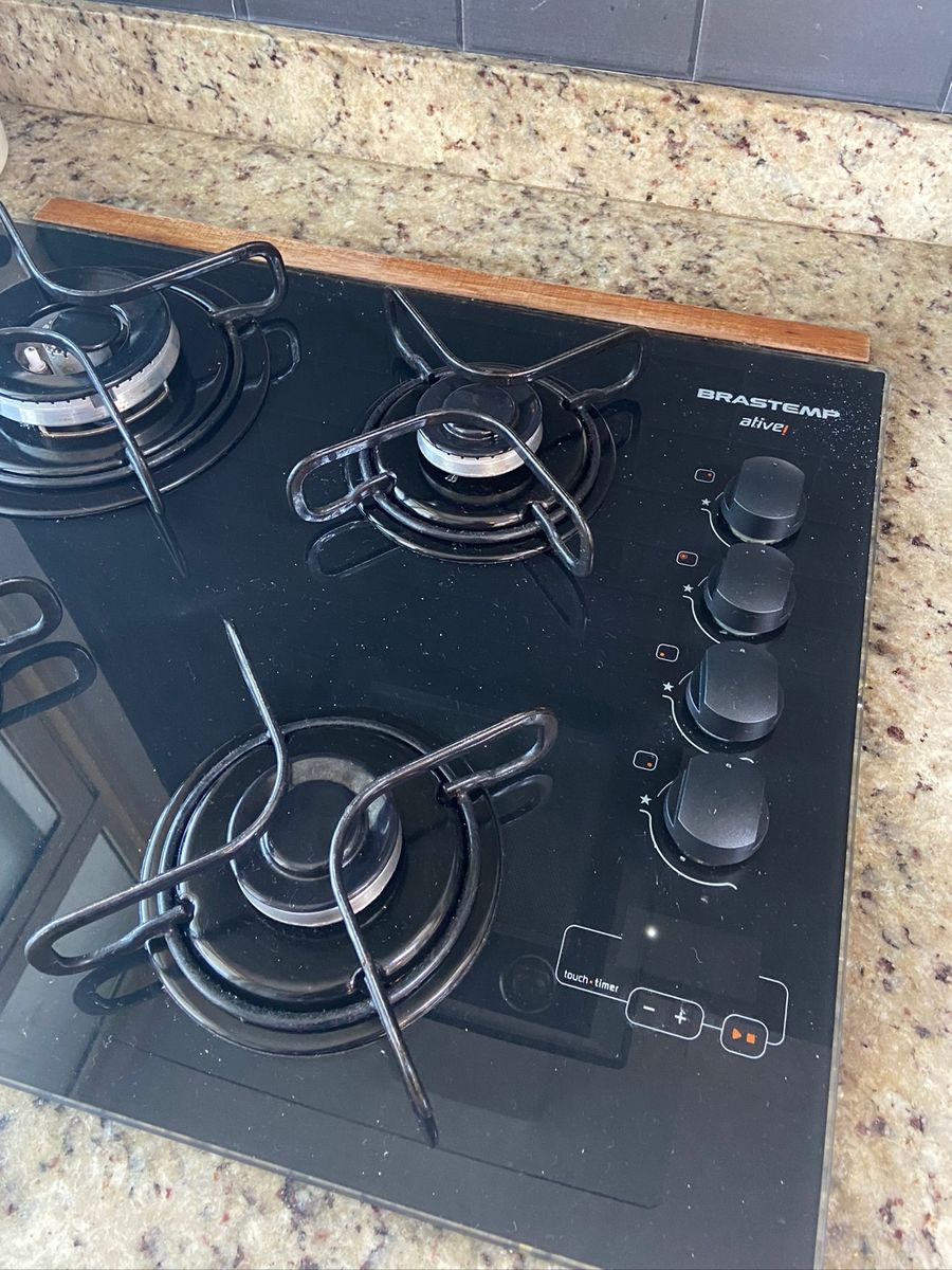Cooktop Brastemp 4 Bocas Móvel de Cozinha Brastemp Usado 79673788