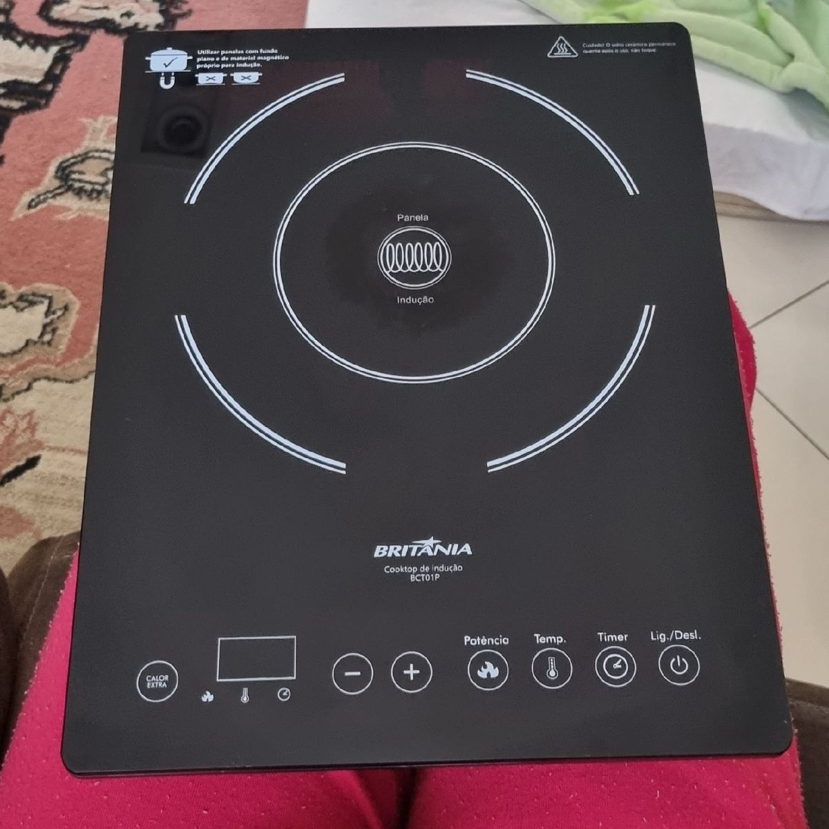 Cooktop de Indução Britânia Móvel de Cozinha Britânia Usado 76683325