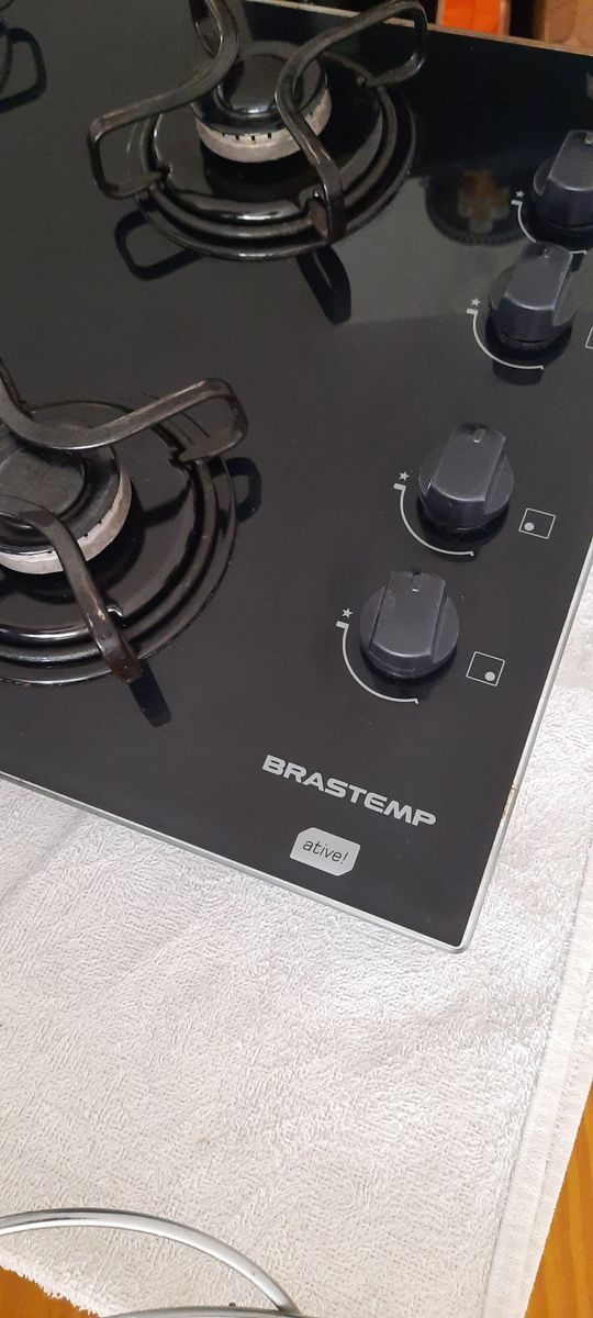 Cooktop de Mesa Vidro 4 Bocas Brastemp Eletrodoméstico Brastemp Usado