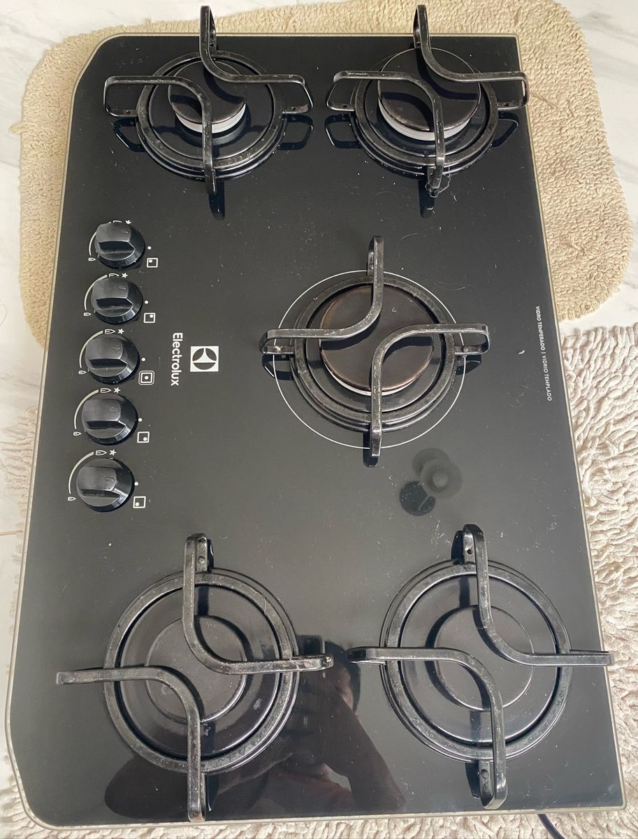 Cooktop Electrolux 5 Bocas Semi Novo Móvel de Cozinha Electrolux