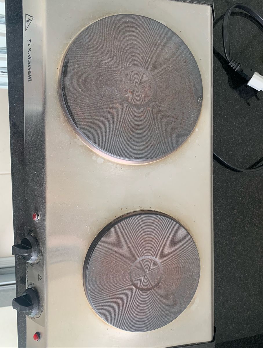 Cooktop Elétrico 2 Bocas Item Info & Eletro Safanelli Usado 68361670