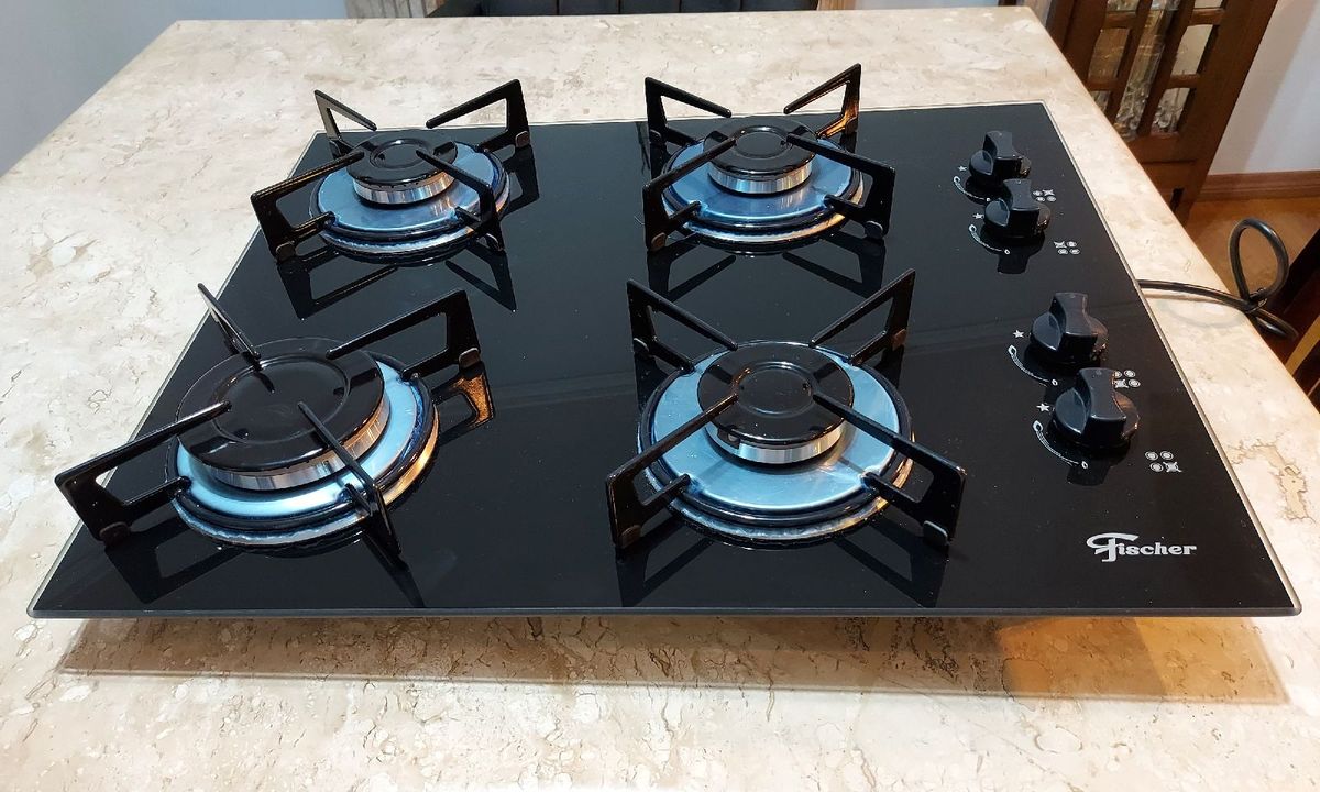 Cooktop Fischer 4 Bocas Móvel de Cozinha Fischer Nunca Usado 73810278