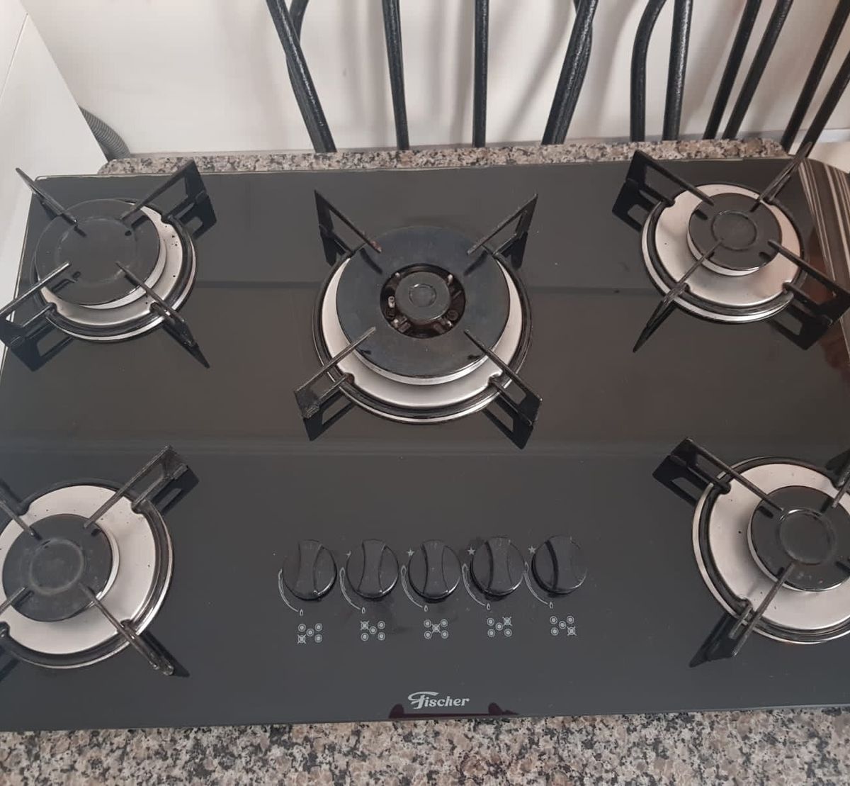 Cooktop Fisher a Gás Item Info & Eletro Fisher Usado 76314742 enjoei