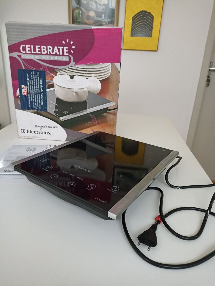 Cooktop Indução Portátil 1 Boca 220v Eletrodoméstico Eletrolux Usado