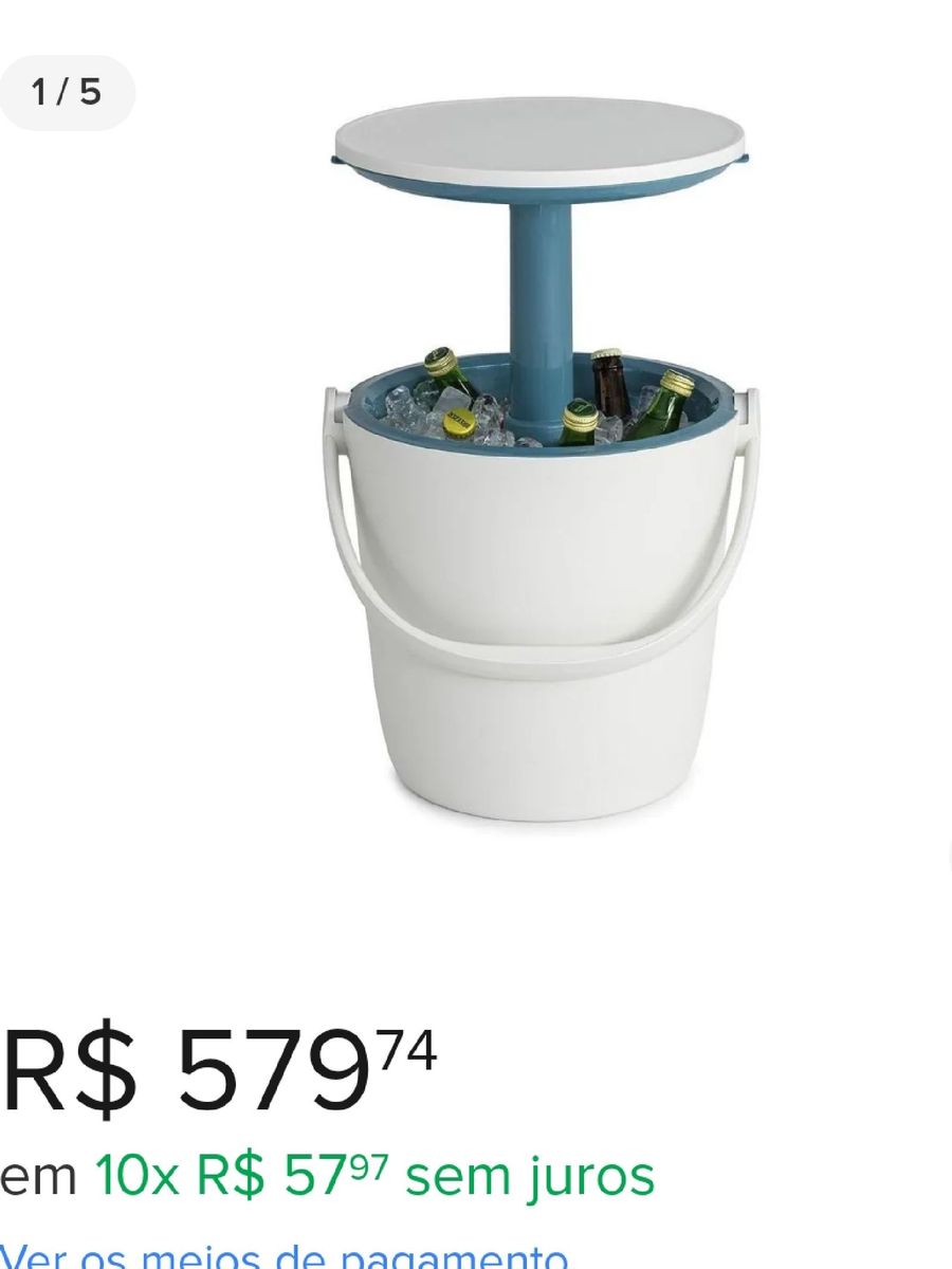 Cooler Que Virá Mesa Bistro Mesa Cooler Usado 75496754 enjoei