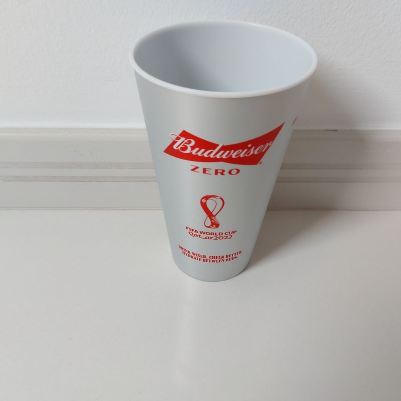 ワールドカップカタール 現地限定Budweiserカップ500mL非売品5個組