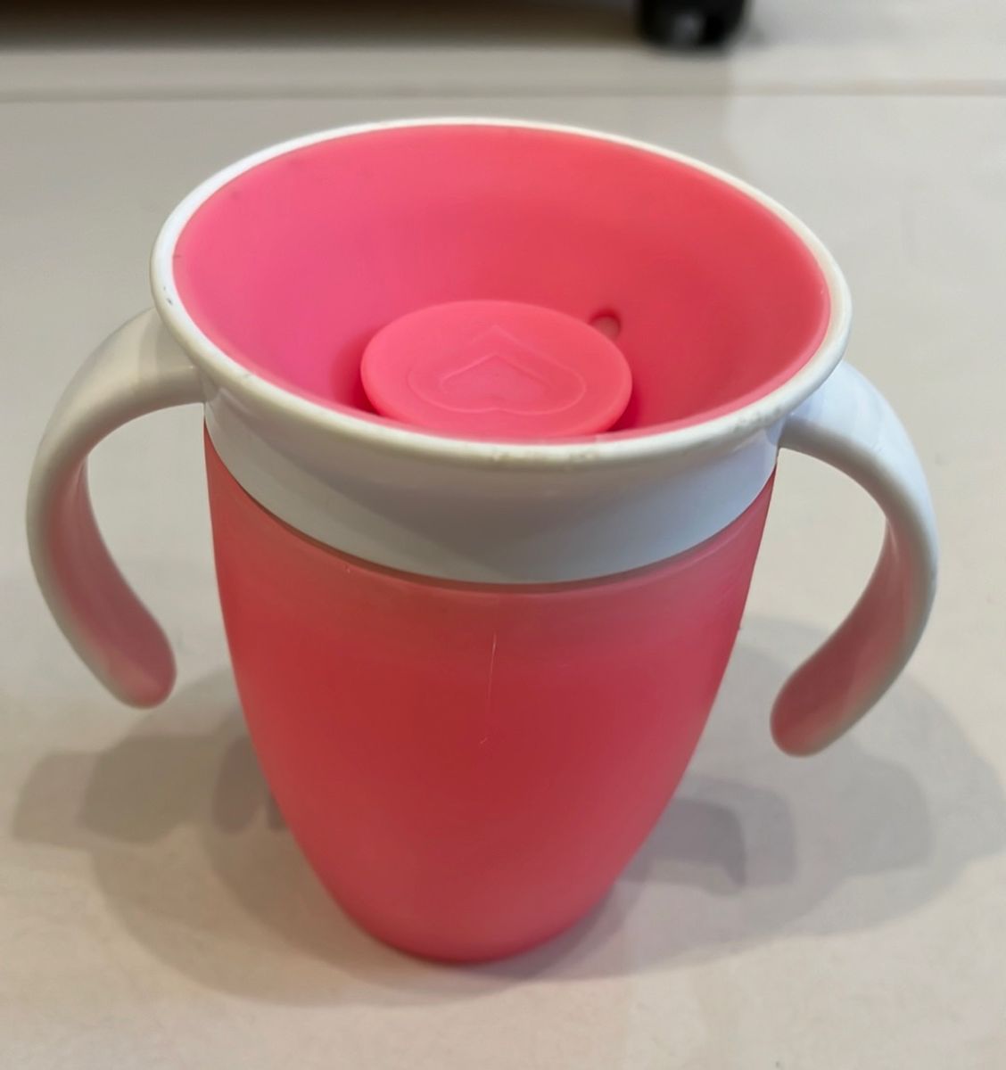 Copo Munchkin para Treinamento e Transição 360 Miracle Cup Rosa