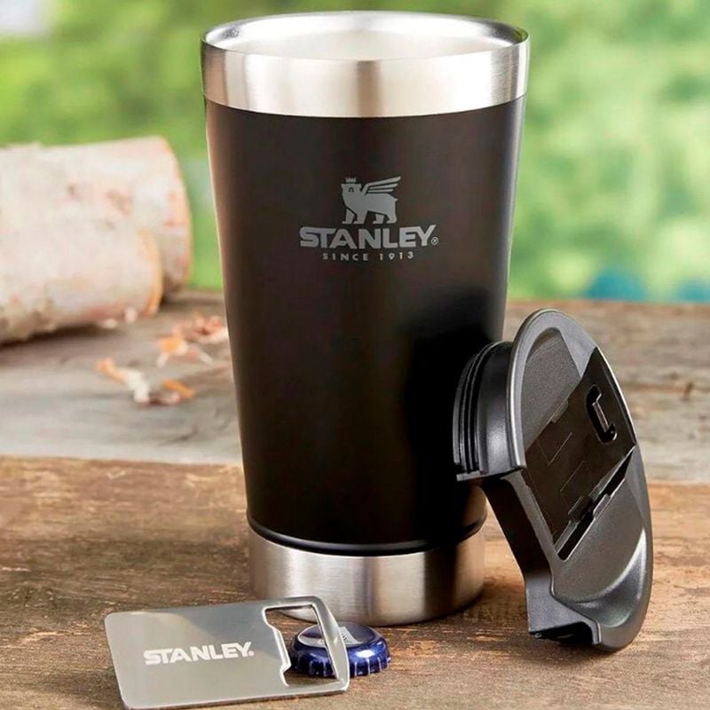 Copo Stanley com Tampa Cerveja Gelada Aço Inox 473ml Lilás | Móvel de  Cozinha Stanley Nunca Usado 87600770 | enjoei