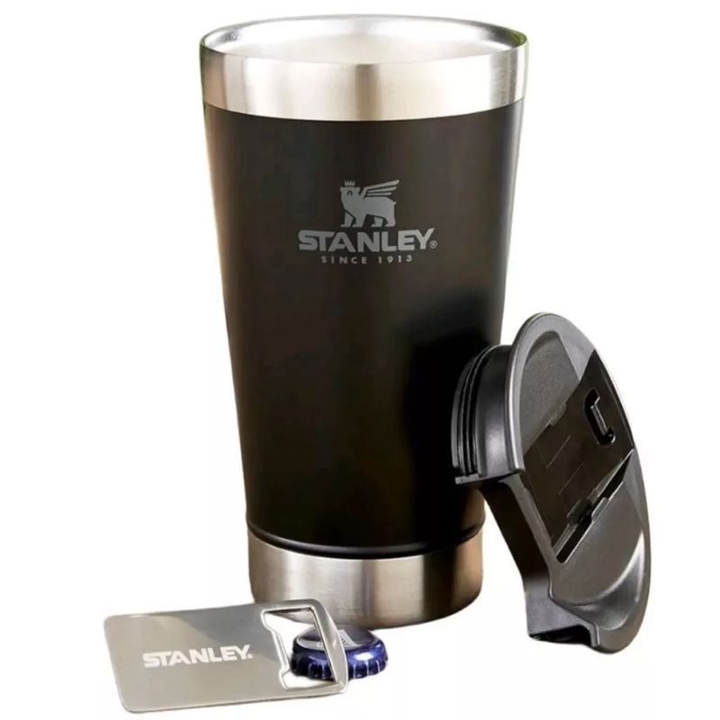 Copo Stanley com Tampa Cerveja Gelada Aço Inox 473ml Lilás | Móvel de  Cozinha Stanley Nunca Usado 87600770 | enjoei