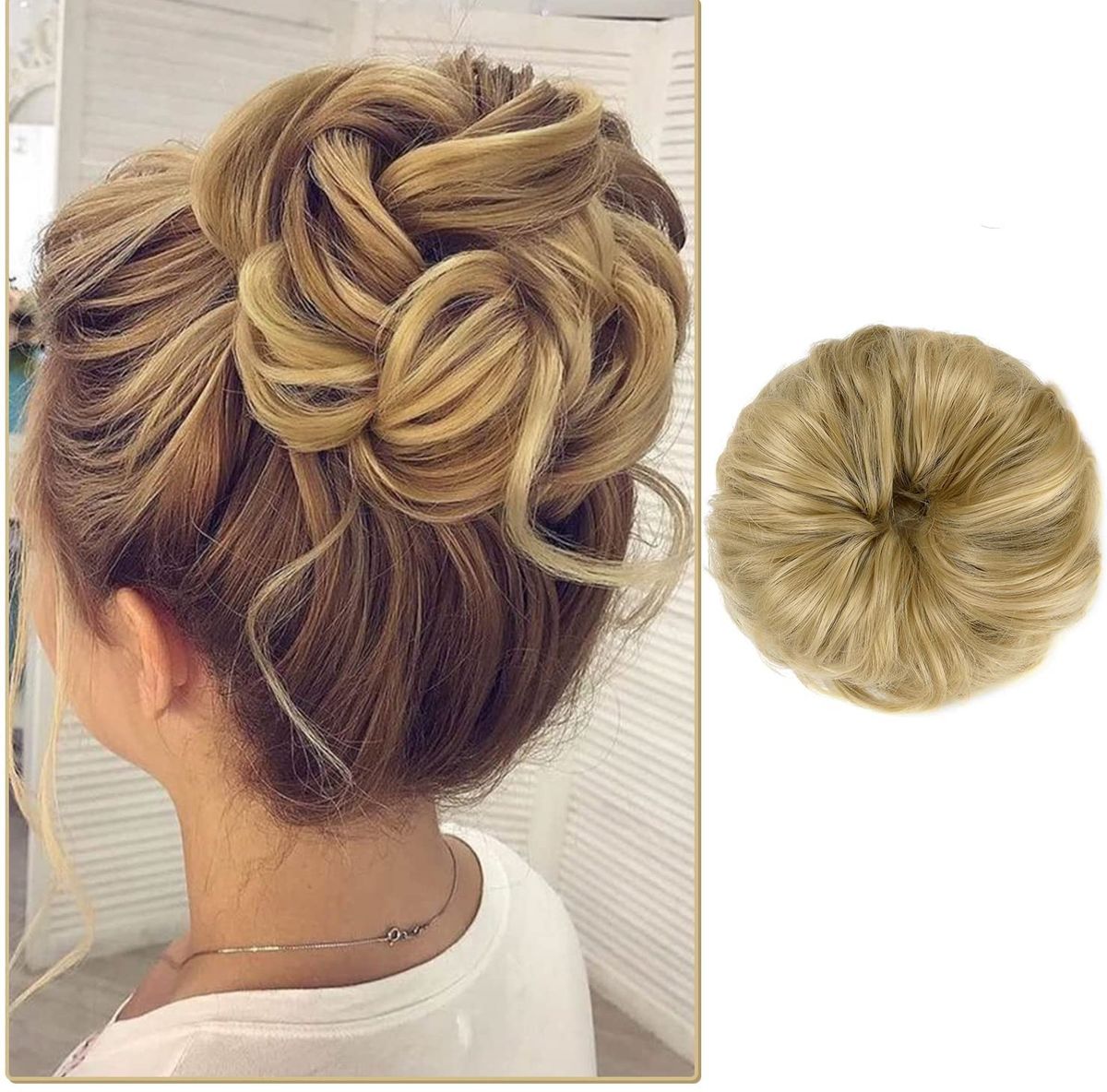Coque Rabicó Loiro Fibra Orgânica Premium Elástico Penteado | Produto p ...