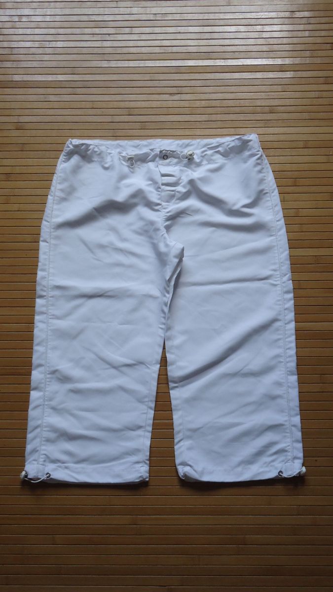 calça corsario branca