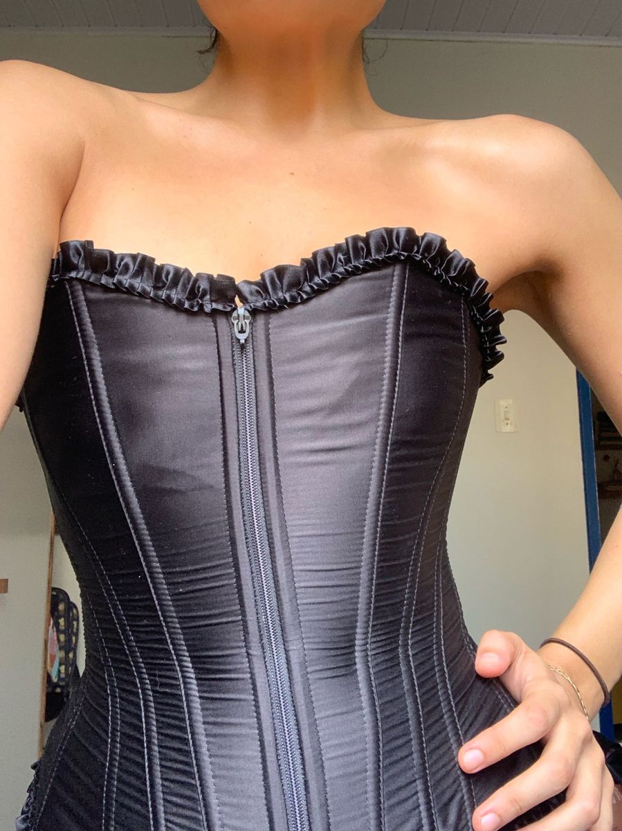 Corset Acetinado - Buy in De Sá