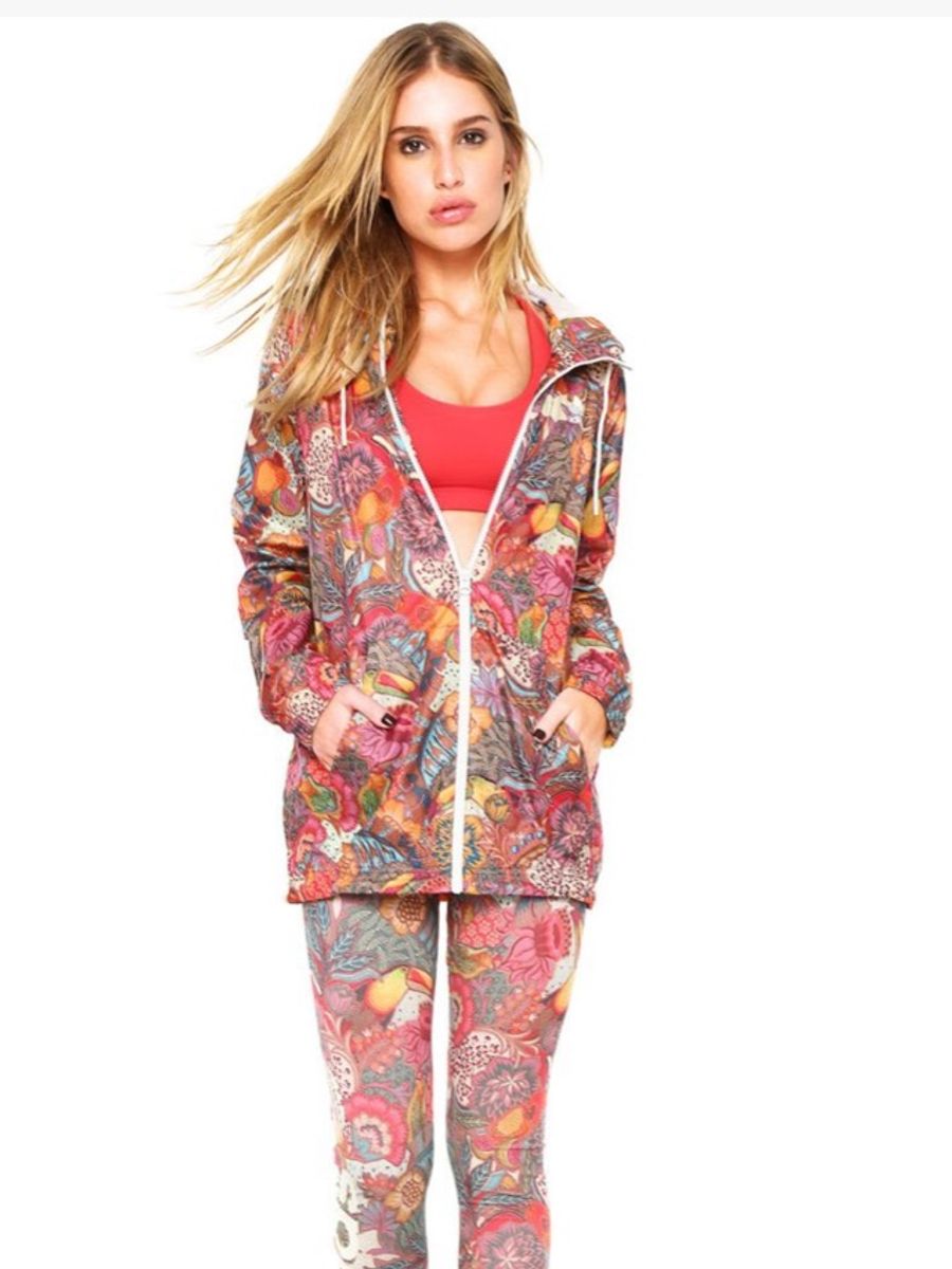 corta vento farm adidas