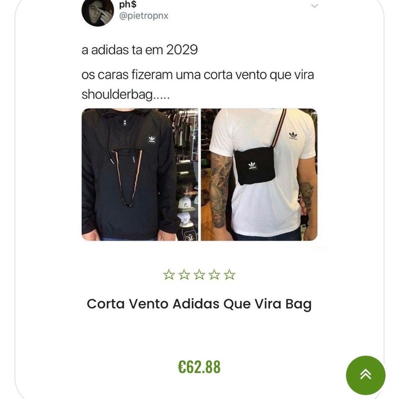 Shoulder bag hot sale adidas corta vento