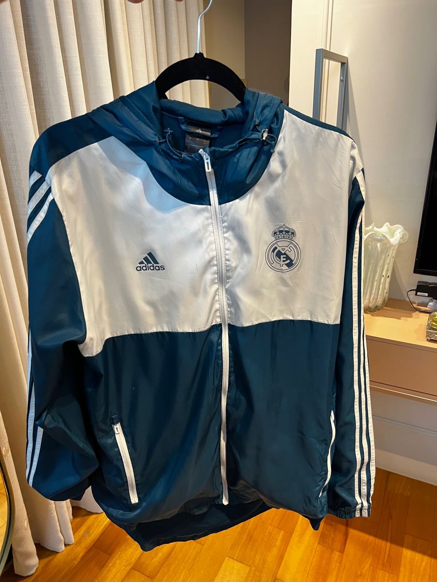 Corta vento adidas real hot sale madrid