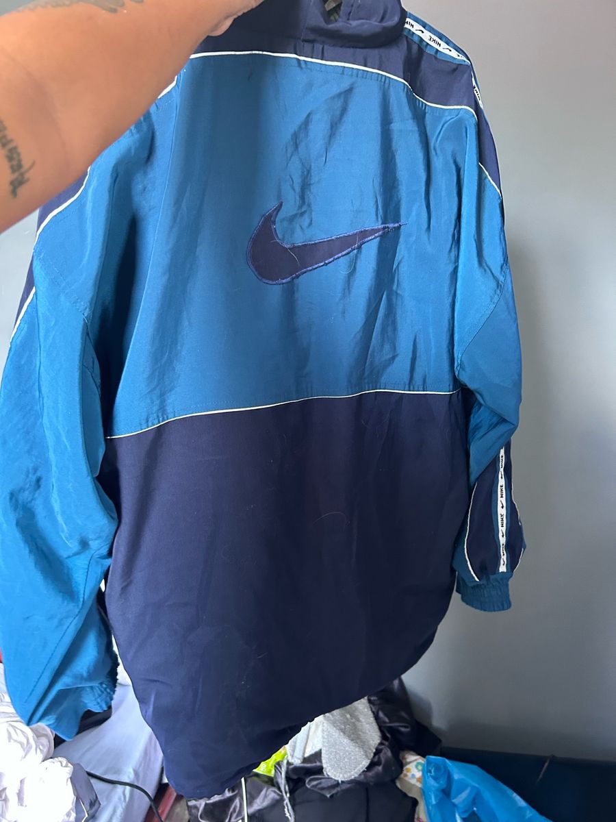 Corta vento azul nike cheap