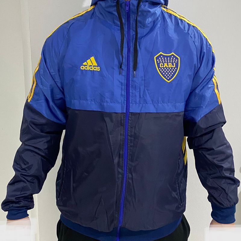 Corta Vento Boca Juniors Agasalho Impermeavel e Forrado Casaco Masculino Adidas Nunca Usado 109332897 enjoei