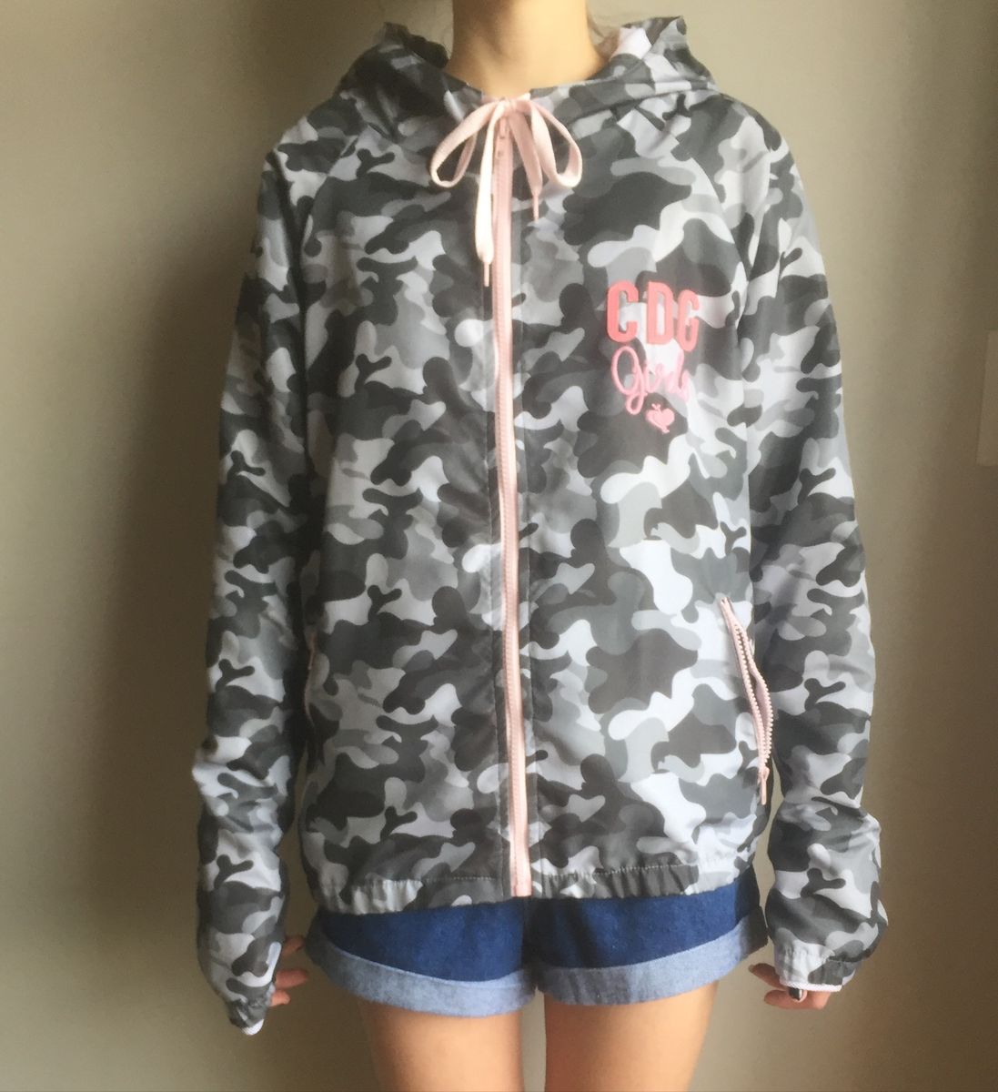 corta vento codigo girl