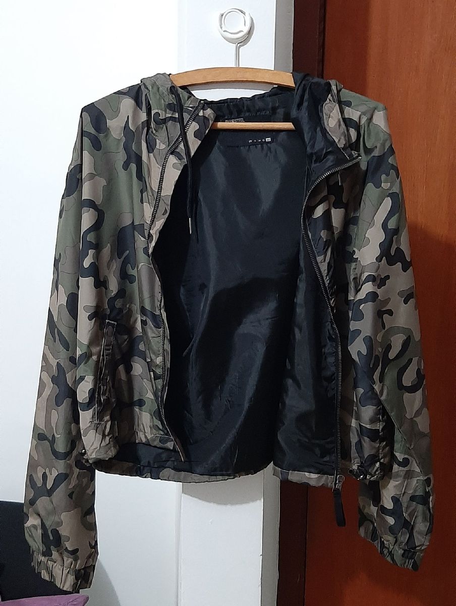 corta vento camuflado renner