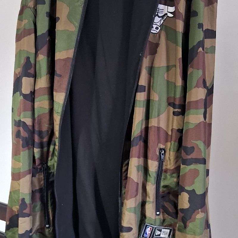 Vento Chicago Corta Vento Bulls Camuflada Jaqueta Vento Masculina