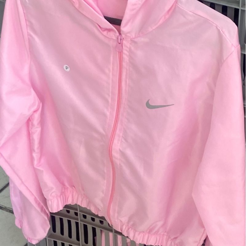 Corta vento sale rosa bebe nike