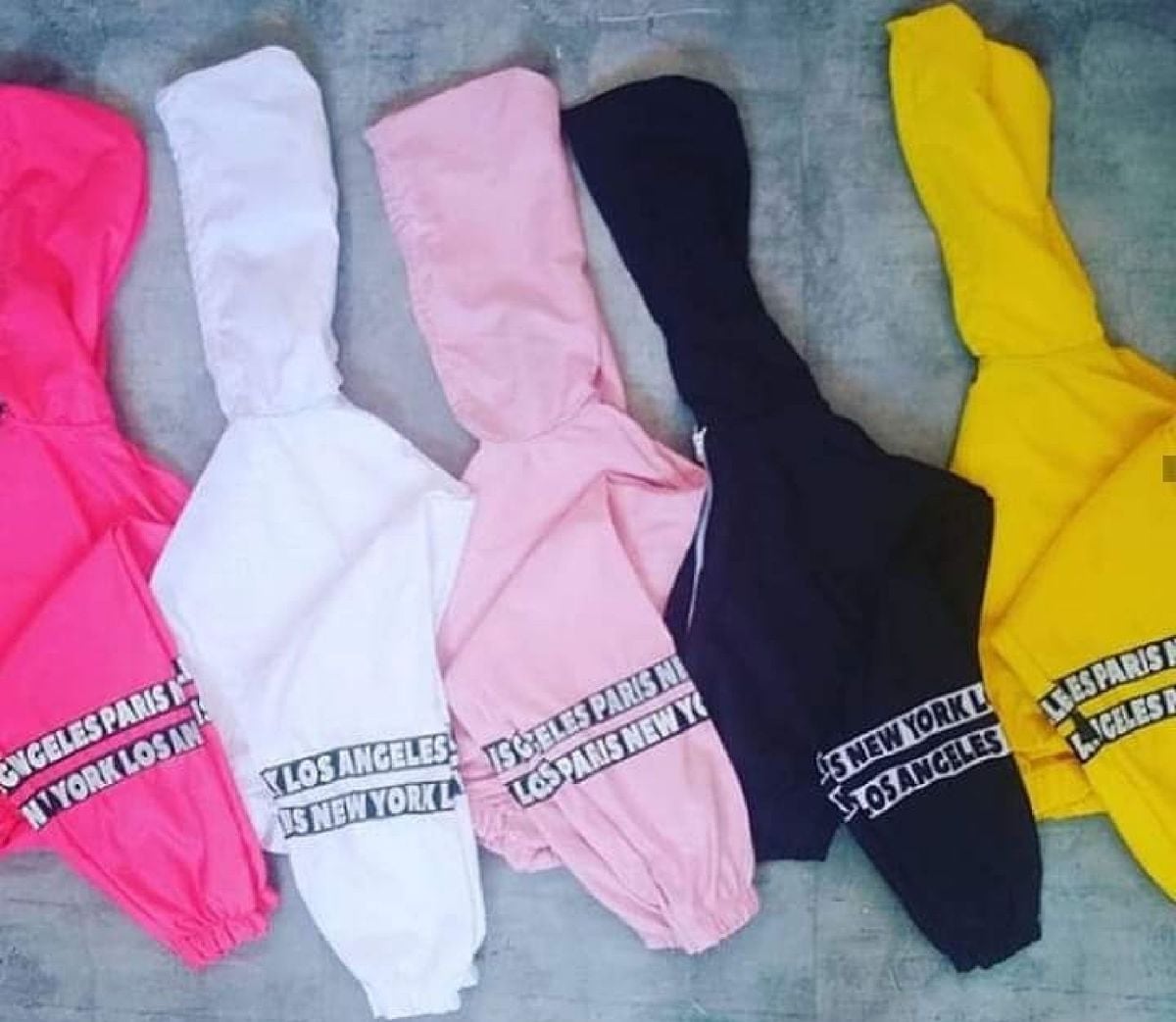 corta vento curto feminino