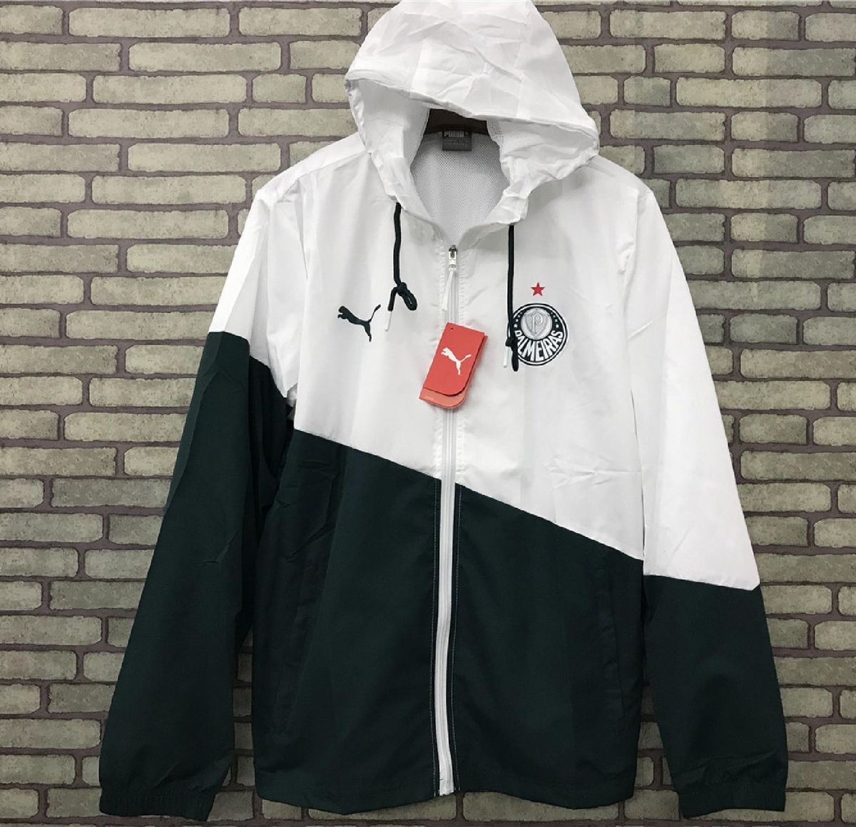 blusa corta vento do palmeiras