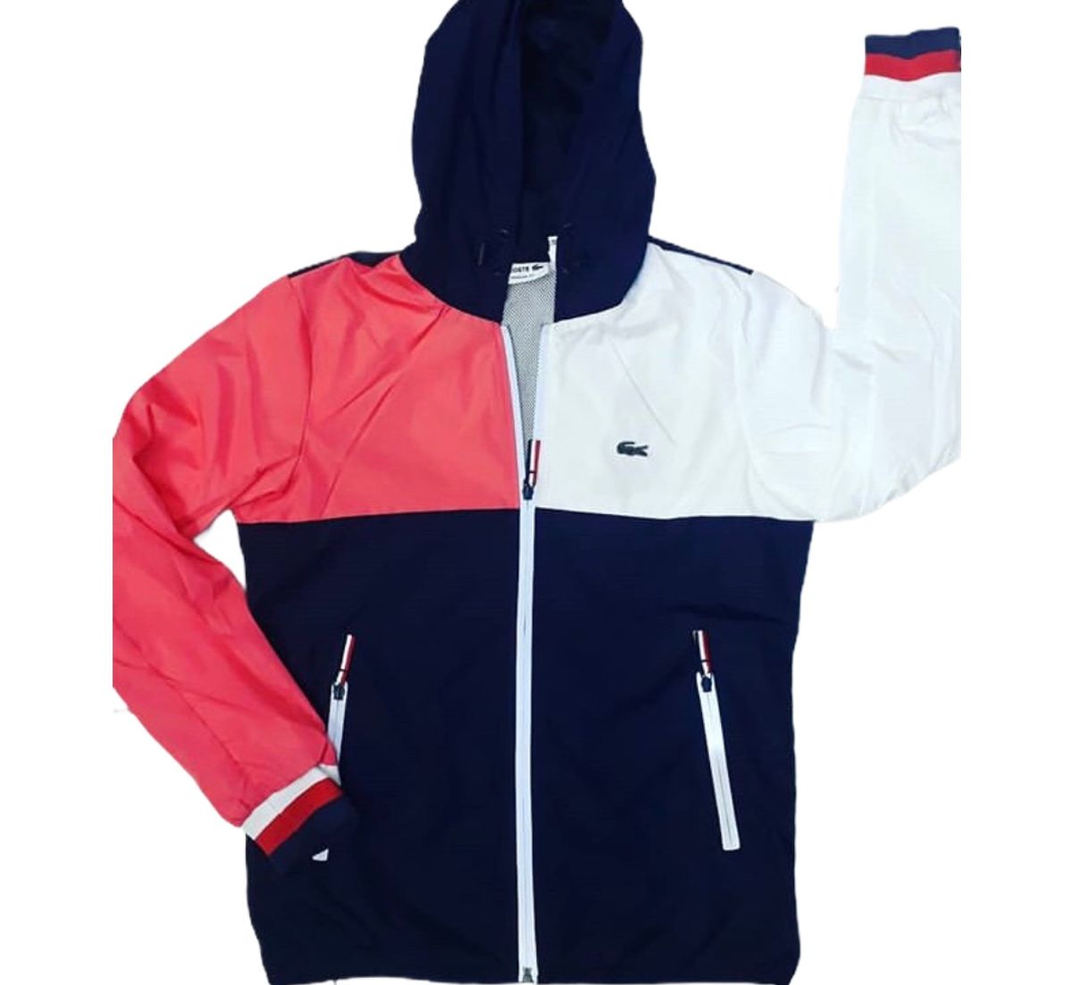 blusa impermeável lacoste