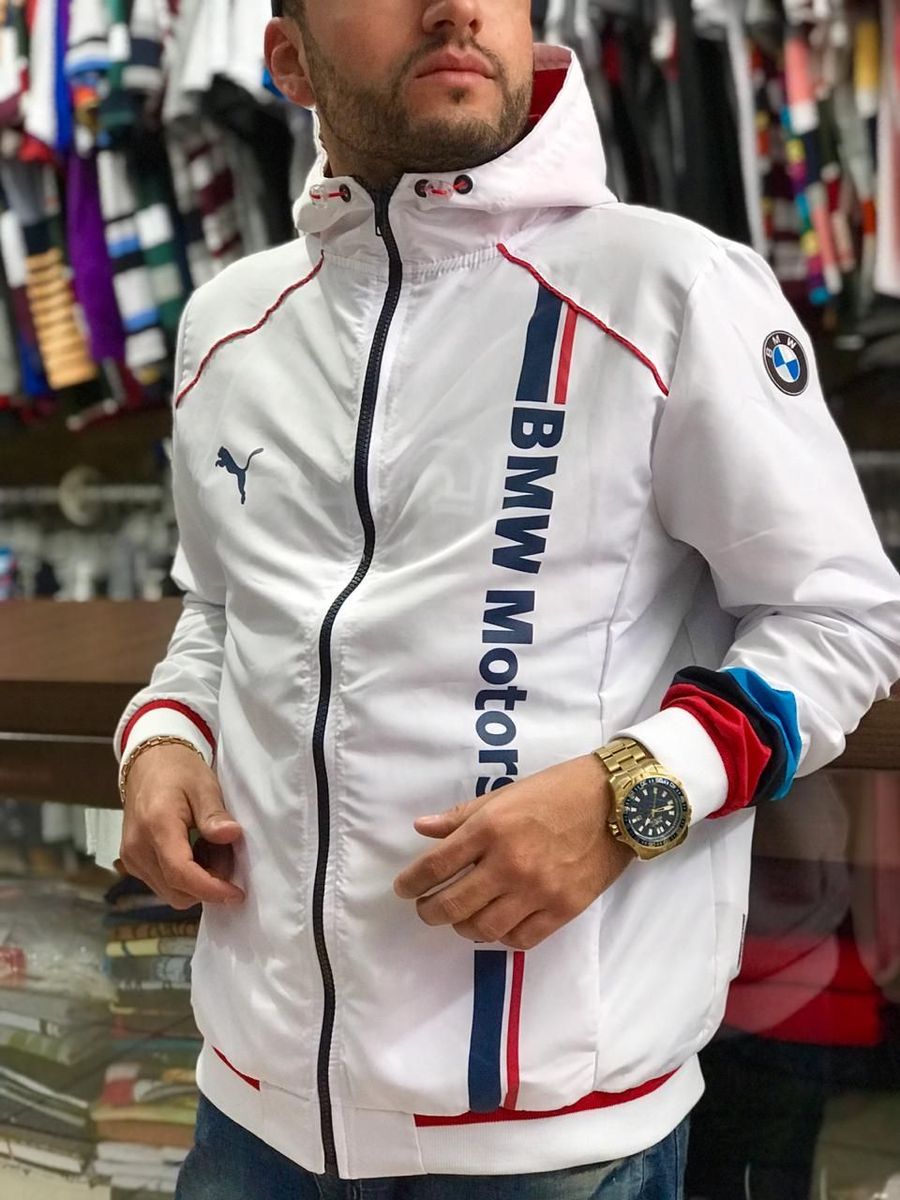 jaqueta masculina bmw motorsport