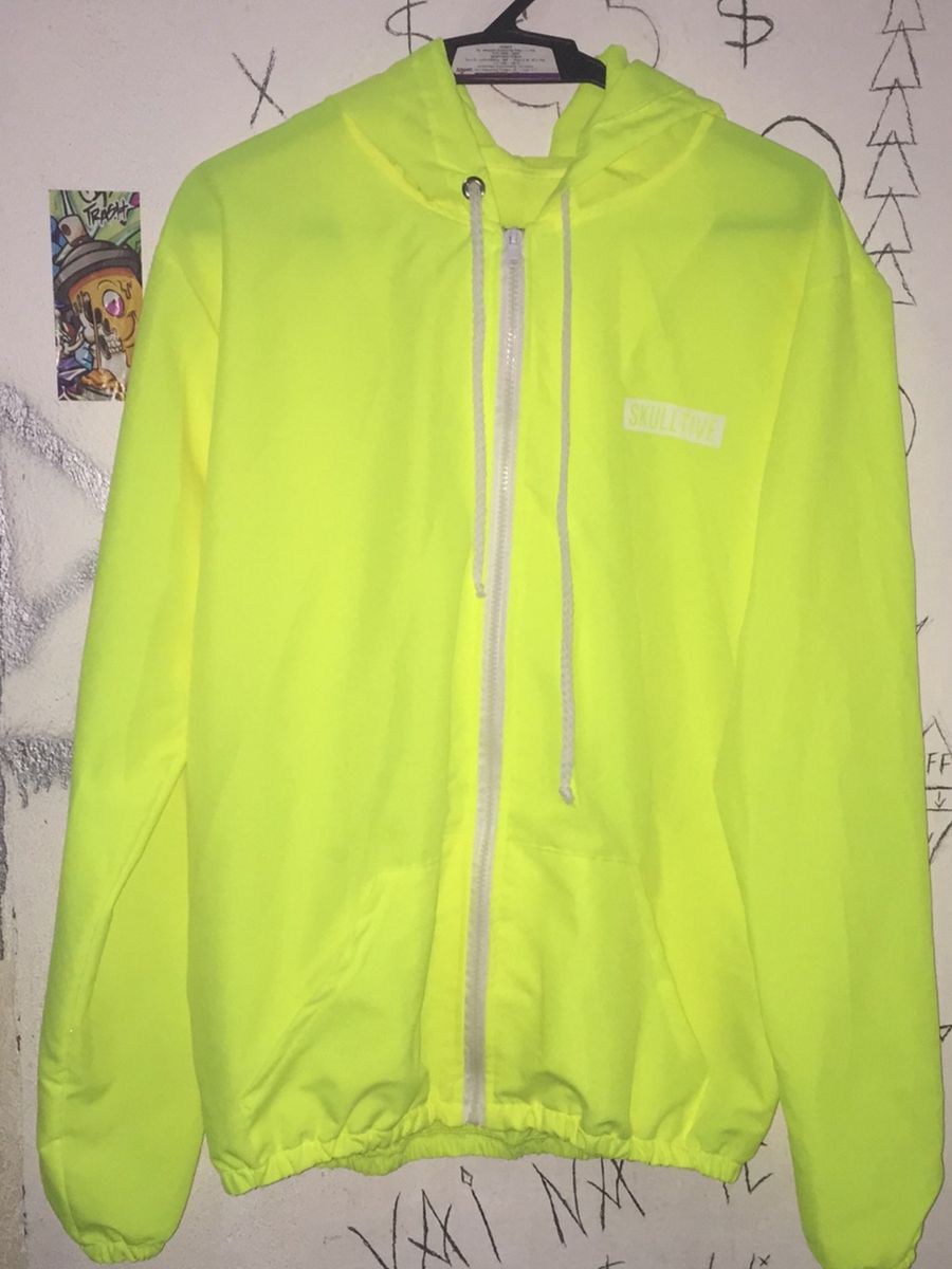 casaco neon masculino