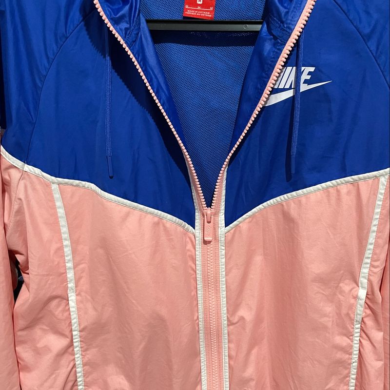 Casaco nike sale rosa e azul