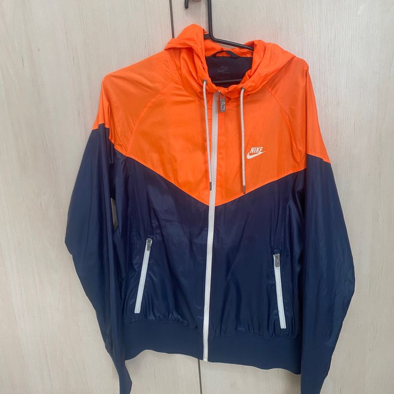 Corta vento nike store laranja