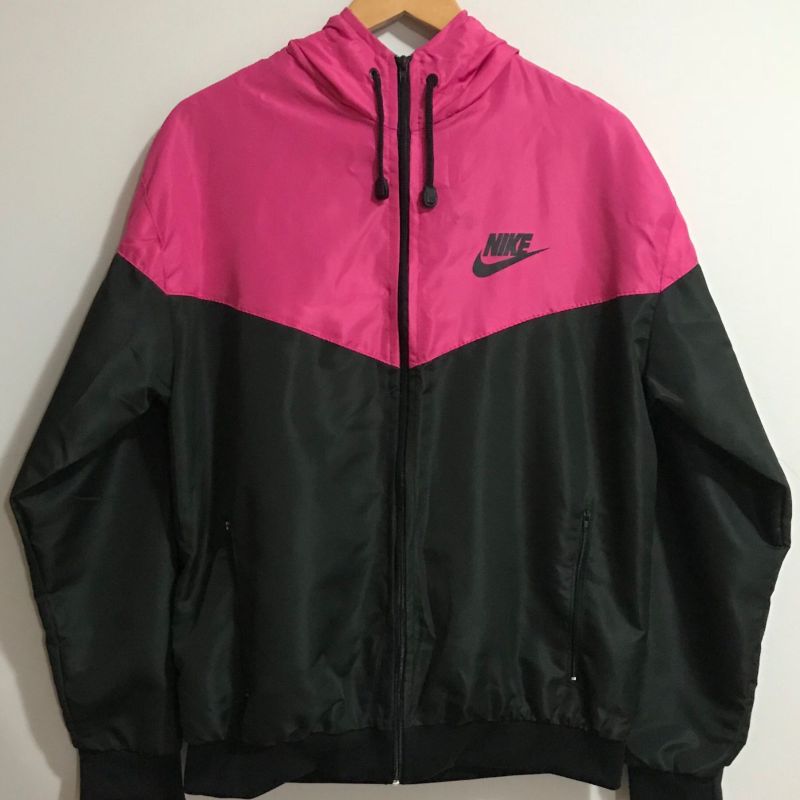 Corta vento shop nike rosa