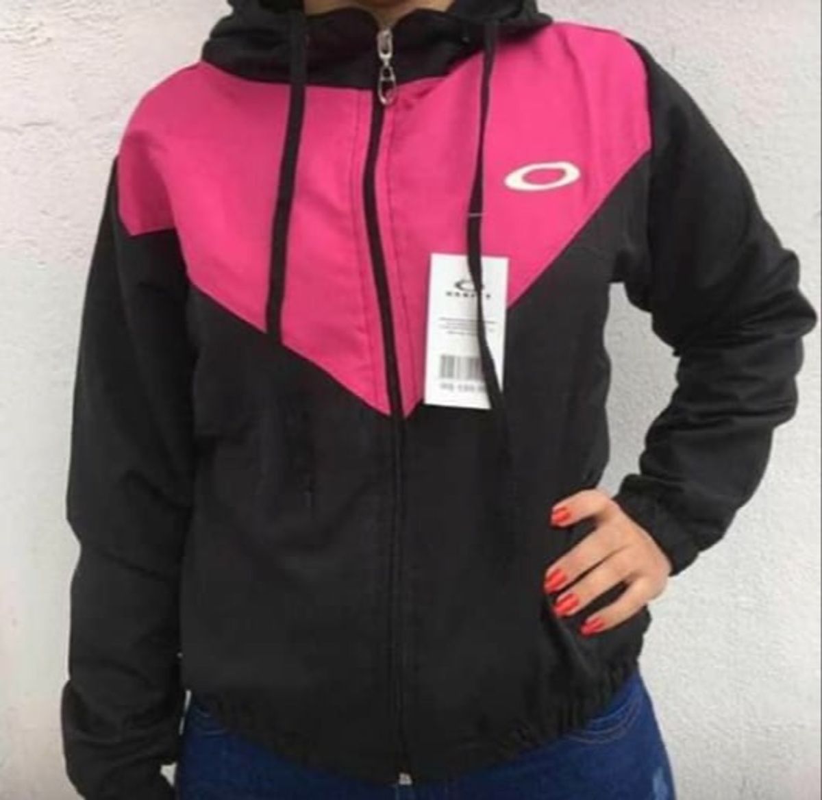 blusa de frio corta vento oakley