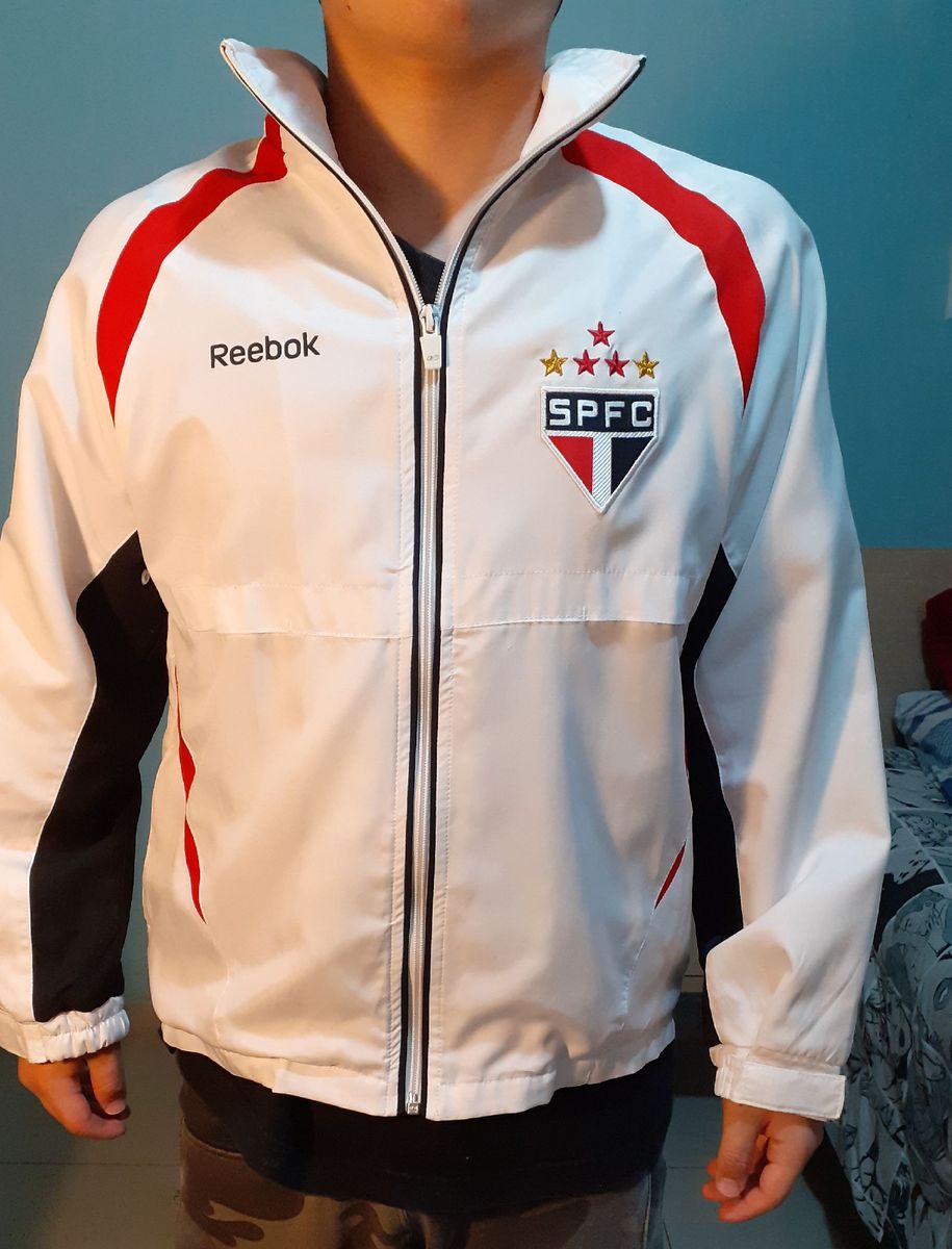 jaqueta reebok corta vento