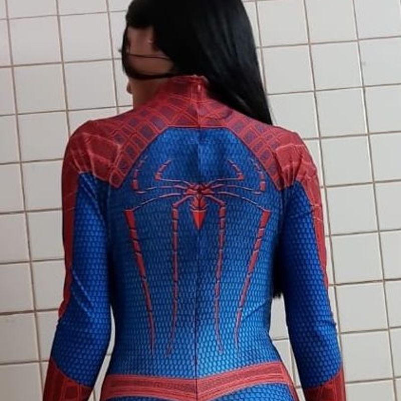 Cosplay Homem-Aranha, Produto Masculino Nunca Usado 40954232