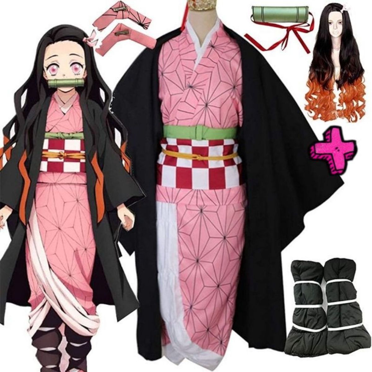 Cosplay Nezuko Kimetsu No Yaiba Anime Filme E S Rie Usado Enjoei