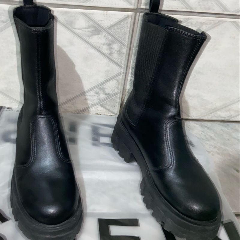 Coturno Bota Chelsea Renner Bota Feminina Renner Usado 75201490 enjoei