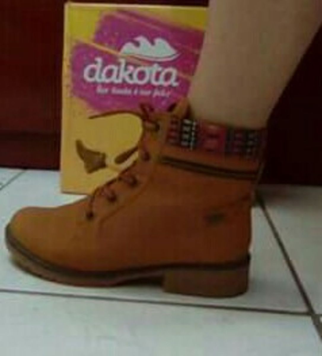 botinha feminina dakota