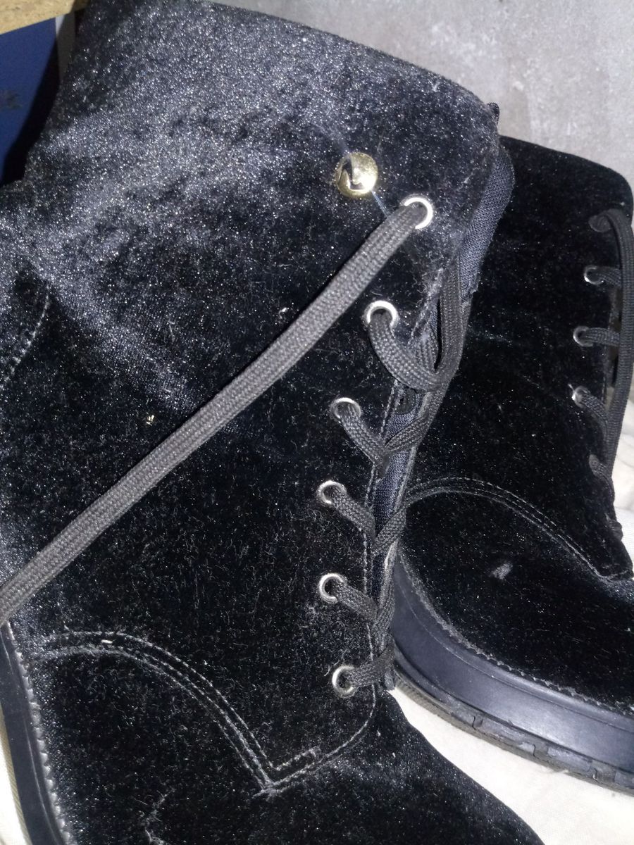 bota coturno sapatinho de luxo