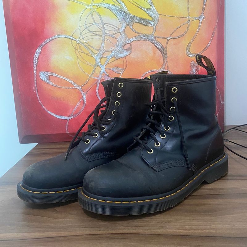 Coturno dr hot sale martens usado